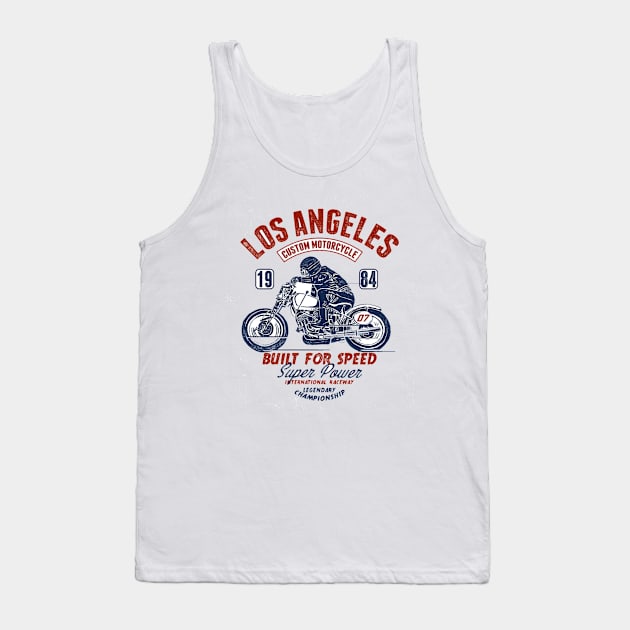 Custom motorcycle Tank Top by FunnyHedgehog